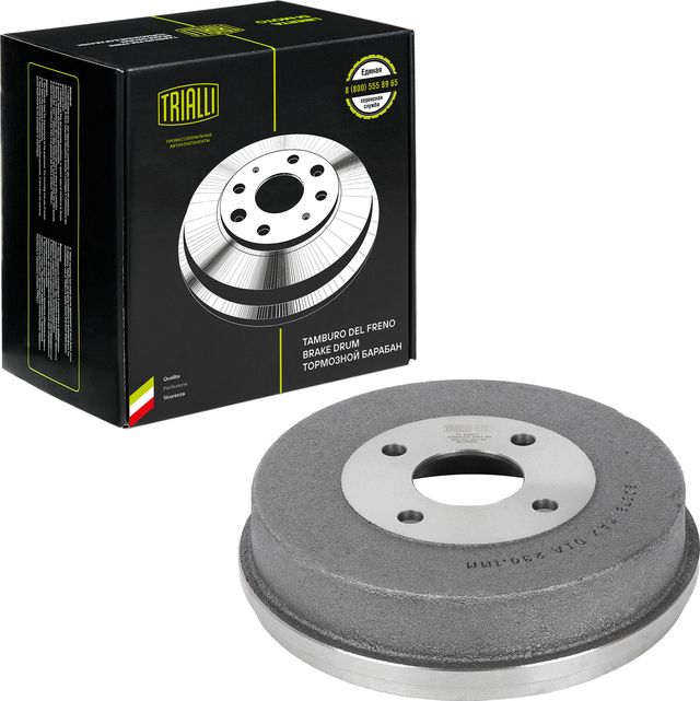Тормозной барабан Trialli. Артикул TF 536071