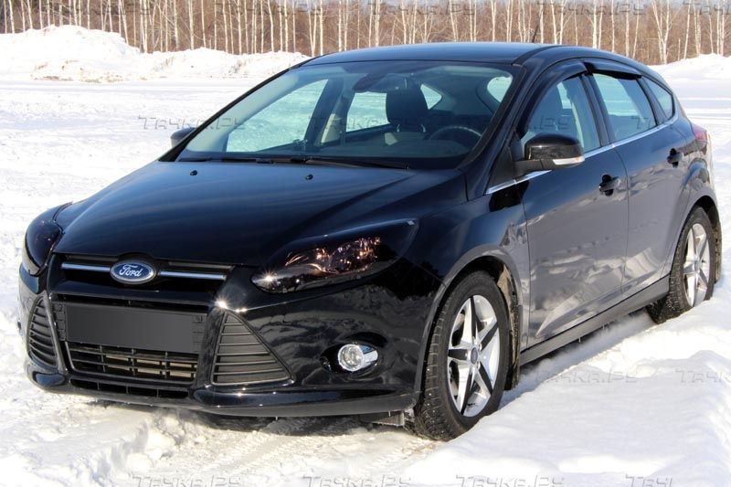 Дефлекторы SIM для окон Ford Focus III хэтчбек 2011-2026. Артикул SFOFO31132
