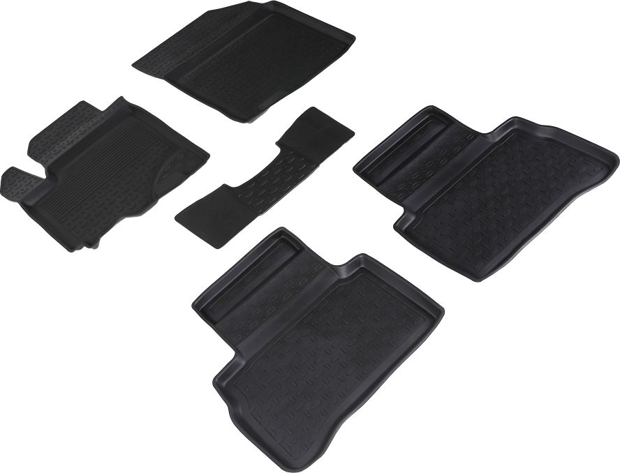 Коврики резиновые Seintex с высоким бортиком для салона Suzuki Vitara IV 2015-2026. Артикул 86736