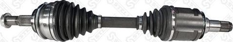 Полуось (привод в сборе, приводной вал) Stellox передняя для Toyota Land Cruiser Prado 120 2002-2010. Артикул 158 2043-SX