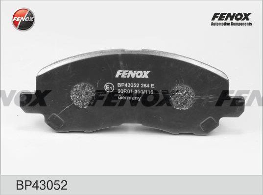 Тормозные колодки Fenox передние для Dodge Stratus II 2000-2005. Артикул BP43052