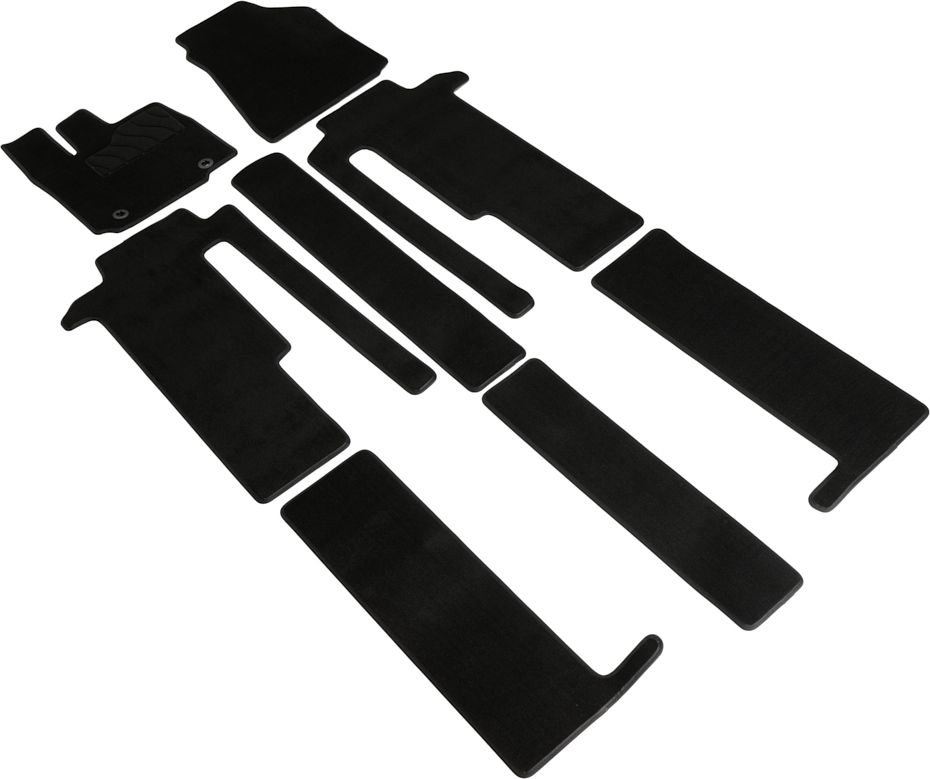 Коврики ворсовые Seintex Lux для салона Toyota Alphard II 2008-2014. Артикул 318360