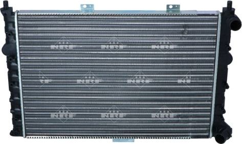 Радиатор охлаждения двигателя NRF (алюминий). Артикул 58216