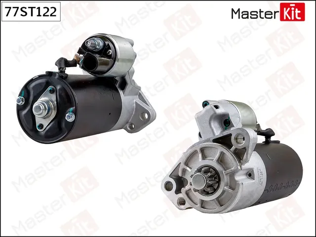 Стартер AUDI Q7/VW TOUAREG 3.0 TDI 2кВт (Master KIT) Master KIT. Артикул 77ST122