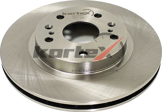 Диск торм. пер.[280x22] 5 отв. (Kortex). Артикул KD0491