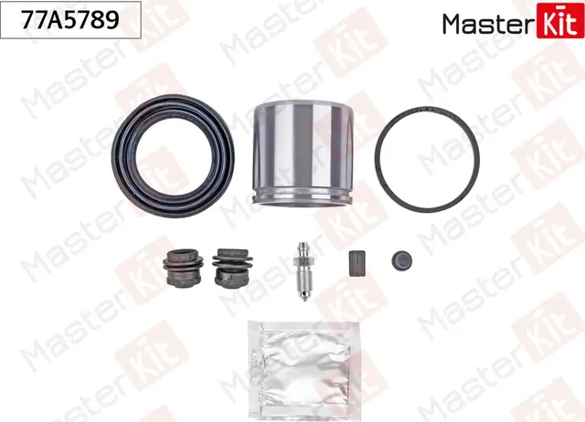 Ремкомплект тормозного суппорта + поршень AUDI Q3 (F3B) 2018 (Master KIT). Артикул 77A5789