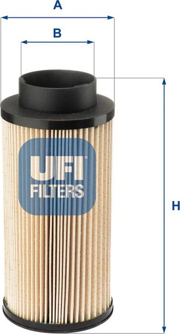 Топливный фильтр UFI. Артикул 26.010.00