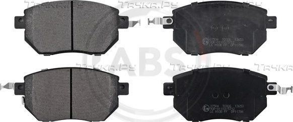 Тормозные колодки ABS передние для Infiniti FX I (S50) 2003-2008. Артикул 37504