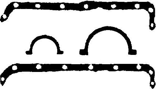 Прокладки (комплект) маслянного поддона двигателя BGA для Ford Orion III 1990-1993. Артикул OK6380