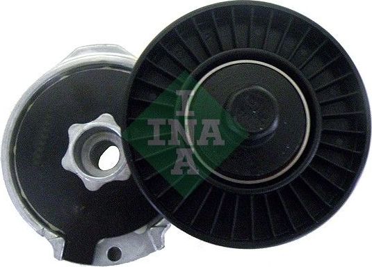 Натяжной ролик (натяжитель) приводного клинового зубчатого ремня Ina. Артикул 534 0163 10