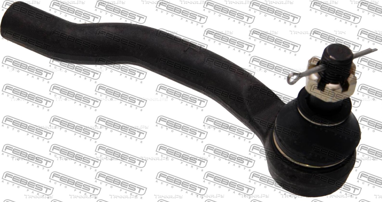 Наконечник рулевой тяги Febest левый для Nissan Navara D40 2005-2015. Артикул 0221-R51MLH