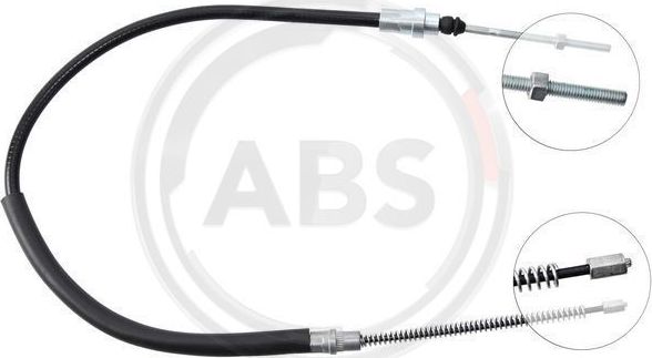 Трос ручника (тросик ручного тормоза) ABS. Артикул K15567