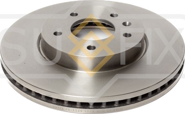 Диск тормозной передний правый/левый CHEVROLET CAPTIVA/OPEL ANTARA (Sufix). Артикул FX1129