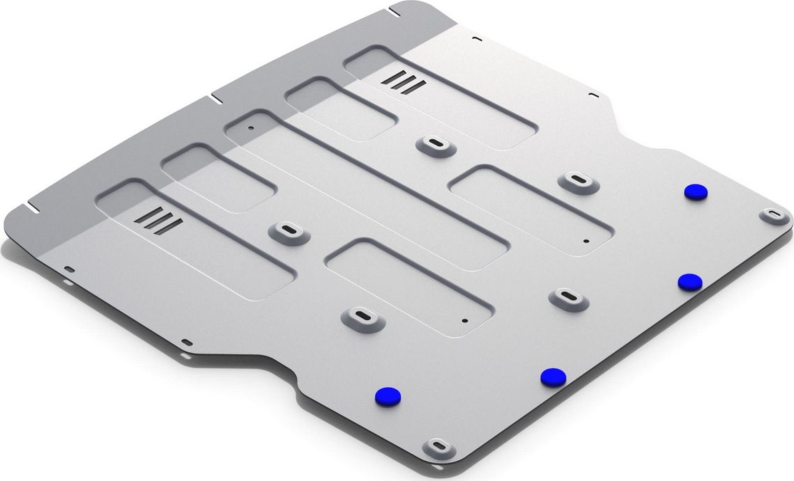 Защита алюминиевая Rival для картера Porsche Panamera II 2016-2026. Артикул 333.4610.1