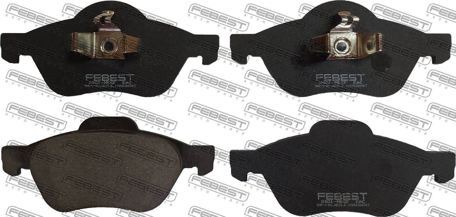 Тормозные колодки Febest. Артикул 2401-MEGF