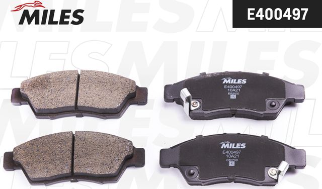 Тормозные колодки Miles (Low-Metallic). Артикул E400497