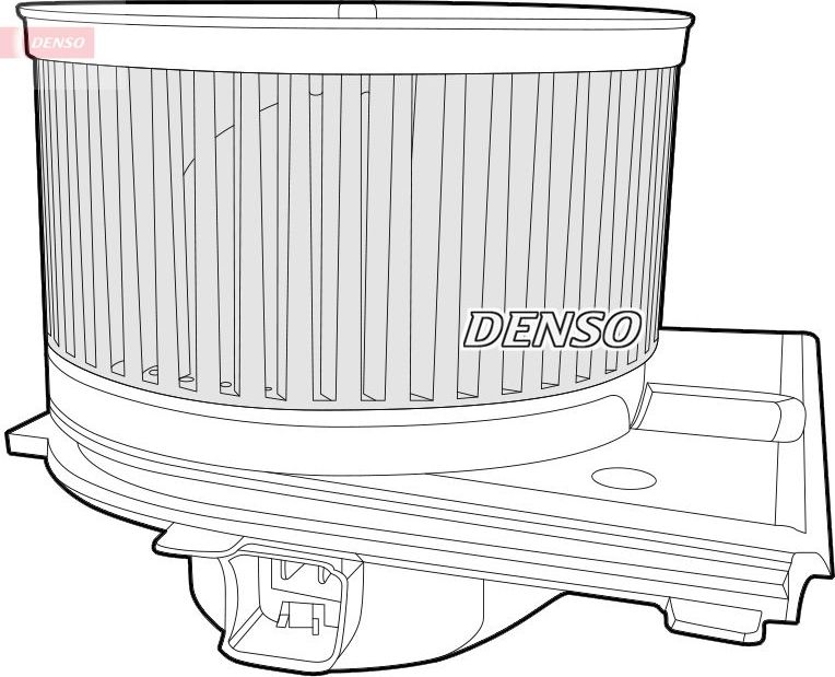 Вентилятор, мотор печки (отопителя) салона Denso. Артикул DEA02005