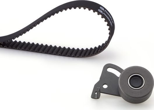 Ремень ГРМ с роликами (комплект) Gates PowerGrip® для Nissan Stanza I (T11) 1981-1985. Артикул K015028