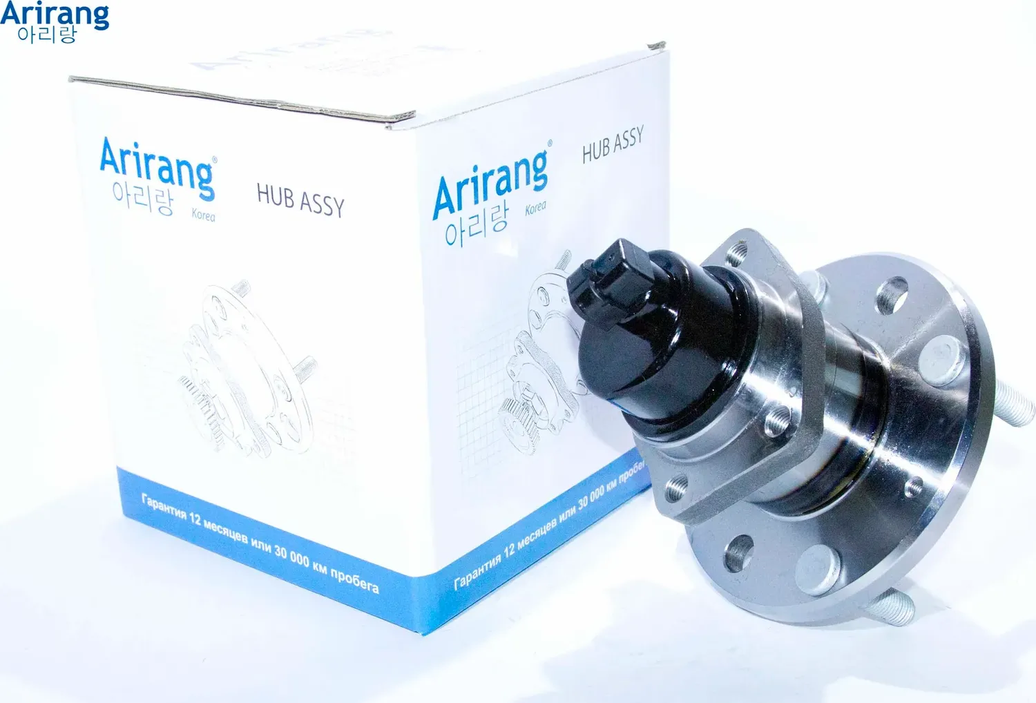 СТУПИЦА ЗАДНЯЯ В СБОРЕ С ПОДШИПНИКОМ (+ABS)/ARG21-1022/96639607/ARIRANG (1070207. Артикул ARG211022