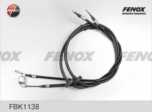 Трос ручника (тросик ручного тормоза) Fenox. Артикул FBK1138