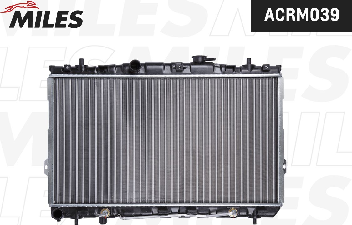Радиатор охлаждения двигателя Miles (алюминий). Артикул ACRM039