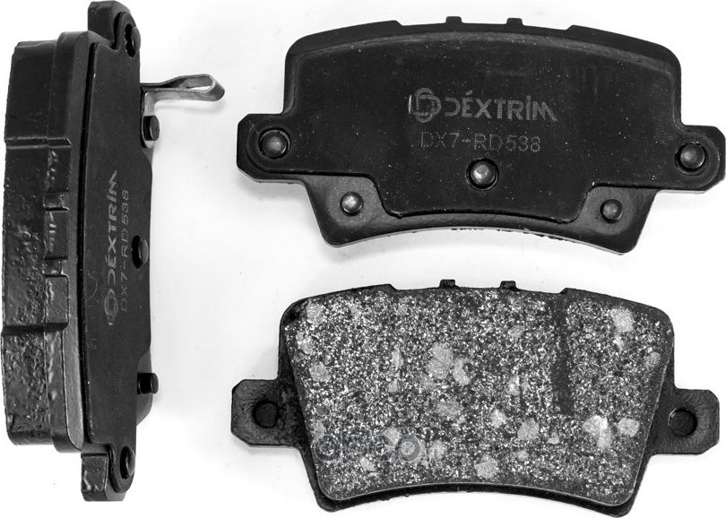 Колодки тормозные задние (Dextrim). Артикул DX7RD538