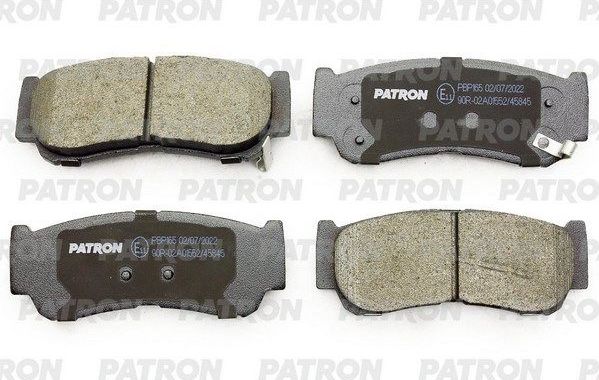 Тормозные колодки Patron. Артикул PBP165