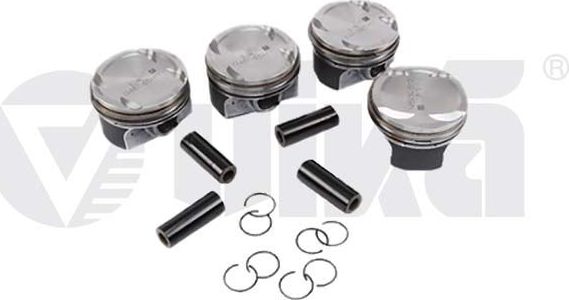 Поршневые кольца Vika. Артикул 11071700701
