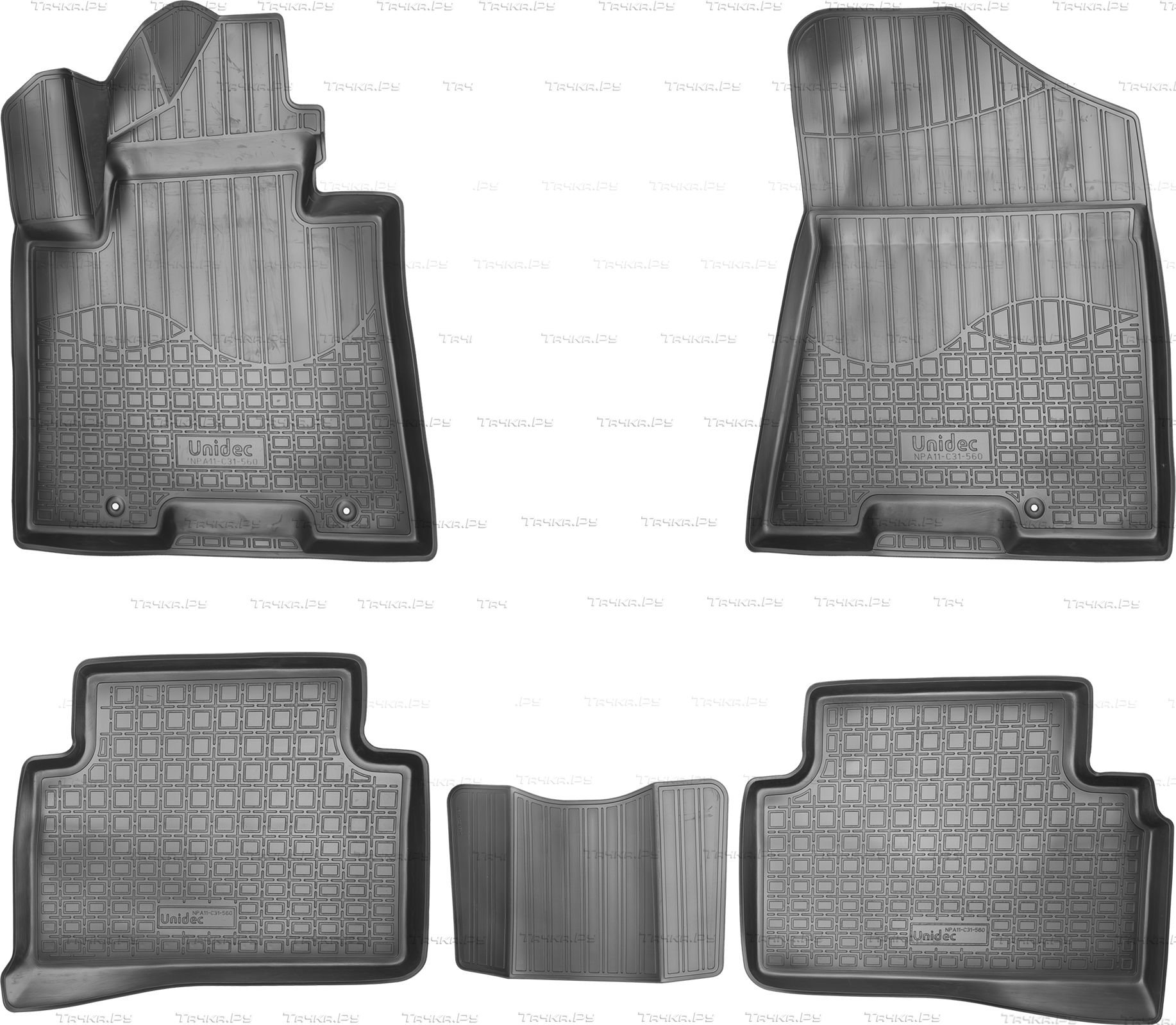 Коврики Норпласт для салона Hyundai Tucson III 2015-2026. Артикул NPA11-C31-560