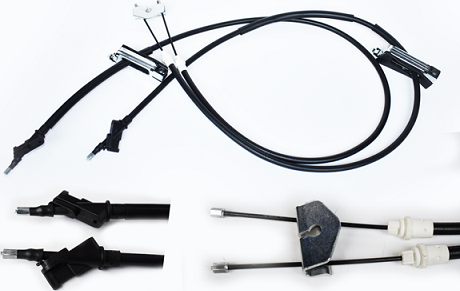 Трос ручника (тросик ручного тормоза) ASAM задний для Ford C-MAX I 2003-2007. Артикул 73860