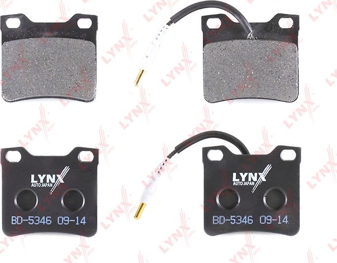 Тормозные колодки LYNXauto. Артикул BD-5346