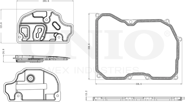 Фильтр АКПП (Unio). Артикул FLT-30003