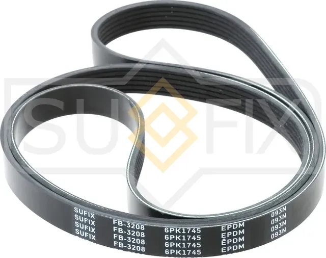 Ремень поликлиновый 6PK1745 (Sufix). Артикул FB-3208