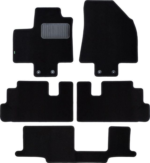 Коврики Klever Standard для салона Infiniti QX60 II Внед. 5 дв., 8 мест 2021-2026. Артикул KLEVER0207601601210kh