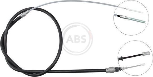 Трос ручника (тросик ручного тормоза) ABS. Артикул K12516