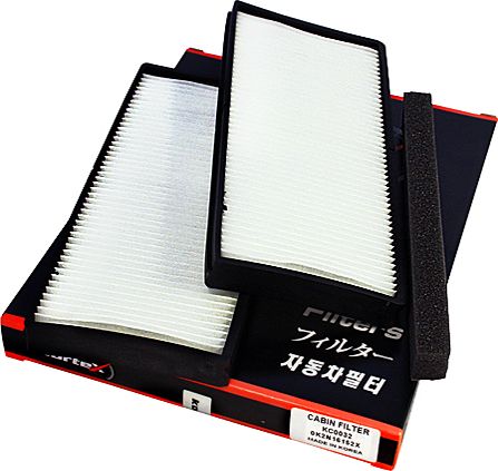 Фильтр салонный KIA SPECTRA (ИжАвто) (к-т) (Kortex). Артикул KC0032