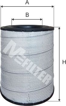 Воздушный фильтр MFilter. Артикул A 333