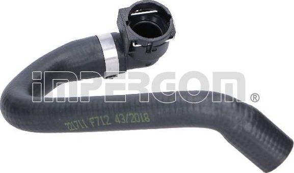 Патрубок печки (шланг отопителя) Original Imperium (резина) для Opel Corsa D 2009-2014. Артикул 221711