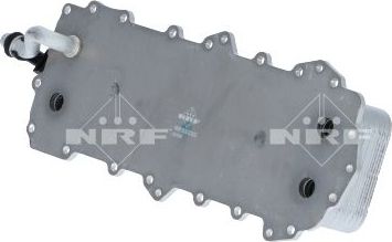 Радиатор масляный (маслоохладитель) для двигателя NRF. Артикул 31806