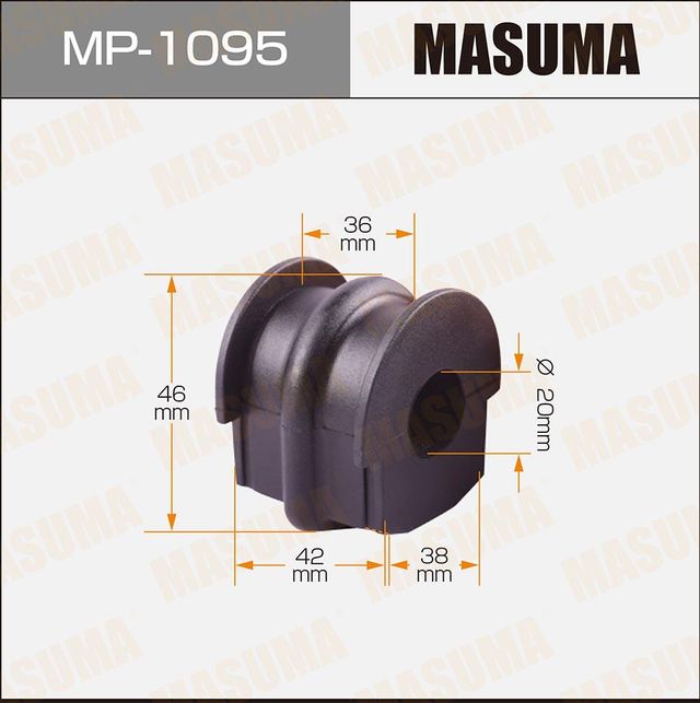 Втулки стабилизатора Masuma. Артикул MP-1095