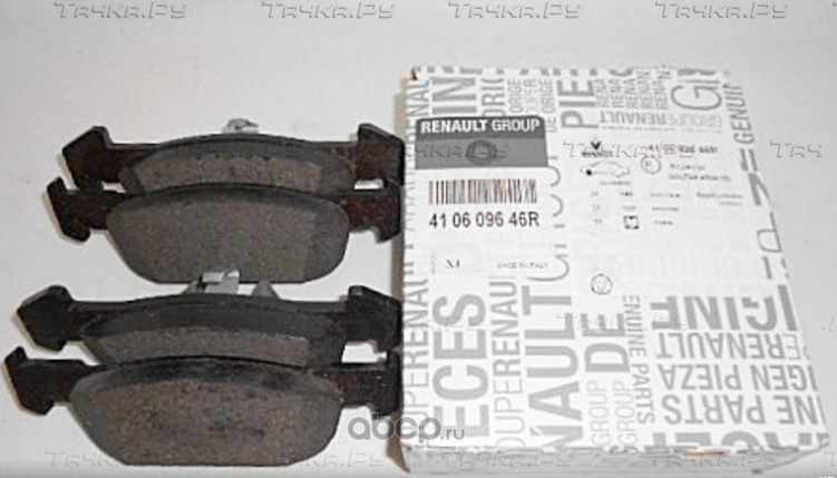 Тормозные колодки Renault передние для Renault Clio IV 2012-2019. Артикул 410609646R