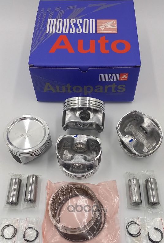 Поршень кольца комплект EA111 1.6 19 mm на 1 цилиндр (Mousson). Артикул SPR16EA1119STD