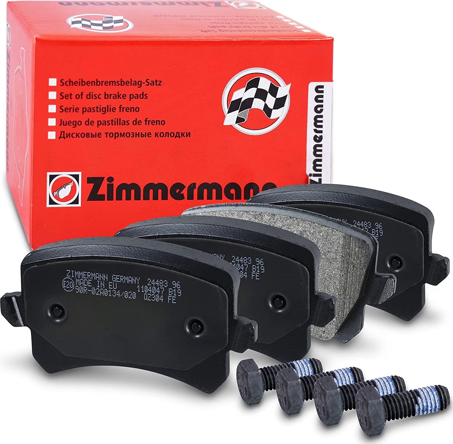 Тормозные колодки Zimmermann. Артикул 24483.170.1