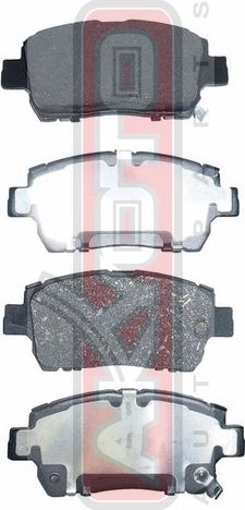Тормозные колодки Akyoto Packing AKYOTO. Артикул AKD-0509