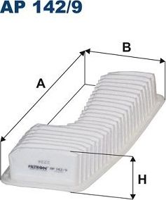 Воздушный фильтр Filtron. Артикул AP 142/9