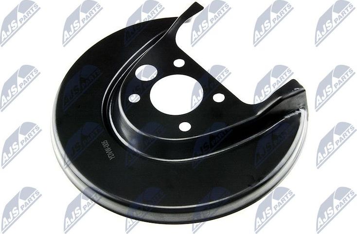 Кожух (щиток) тормозного диска NTY (Листовая сталь). Артикул HTO-VW-005