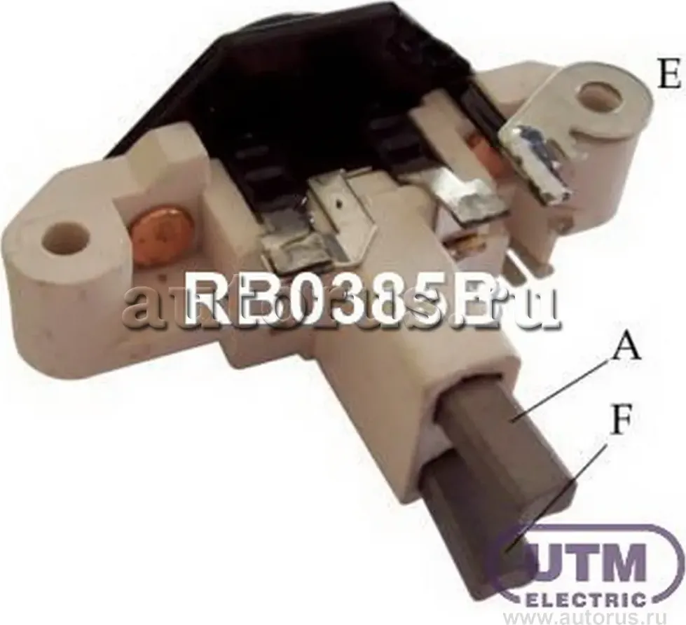 Регулятор генератора сталь (UTM). Артикул RB0385B