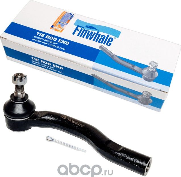 Наконечник р/т TOYOTA COROLLA/AURIS 06- лев. (Finwhale). Артикул TRE788