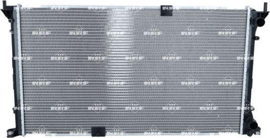 Радиатор охлаждения двигателя NRF (алюминий) для Opel Vivaro A 2003-2014. Артикул 58331