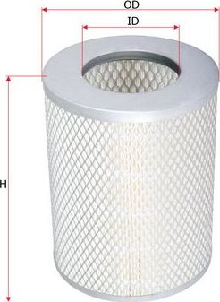 Воздушный фильтр Sakura. Артикул A-1141